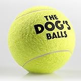 The Dog's Balls - Dog Tennis Balls, S/M/L Sizes, Many Colors, Premium, Strong Dog Toy for Dog Training, Play, Exercise & Fetch, Fits Chuckit Launchers, No Squeakers, the King Kong of Dog Balls - Woof