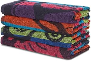 BolBom*S 100% Cotton Luxury Bath Towel Set - Soft & Absorbent Quick-Dry Towels for Bathroom, Spa, Beach or Gym - 30"x60" Large Size - Pack of 4 - Plush & Durable Towels - Machine Washable