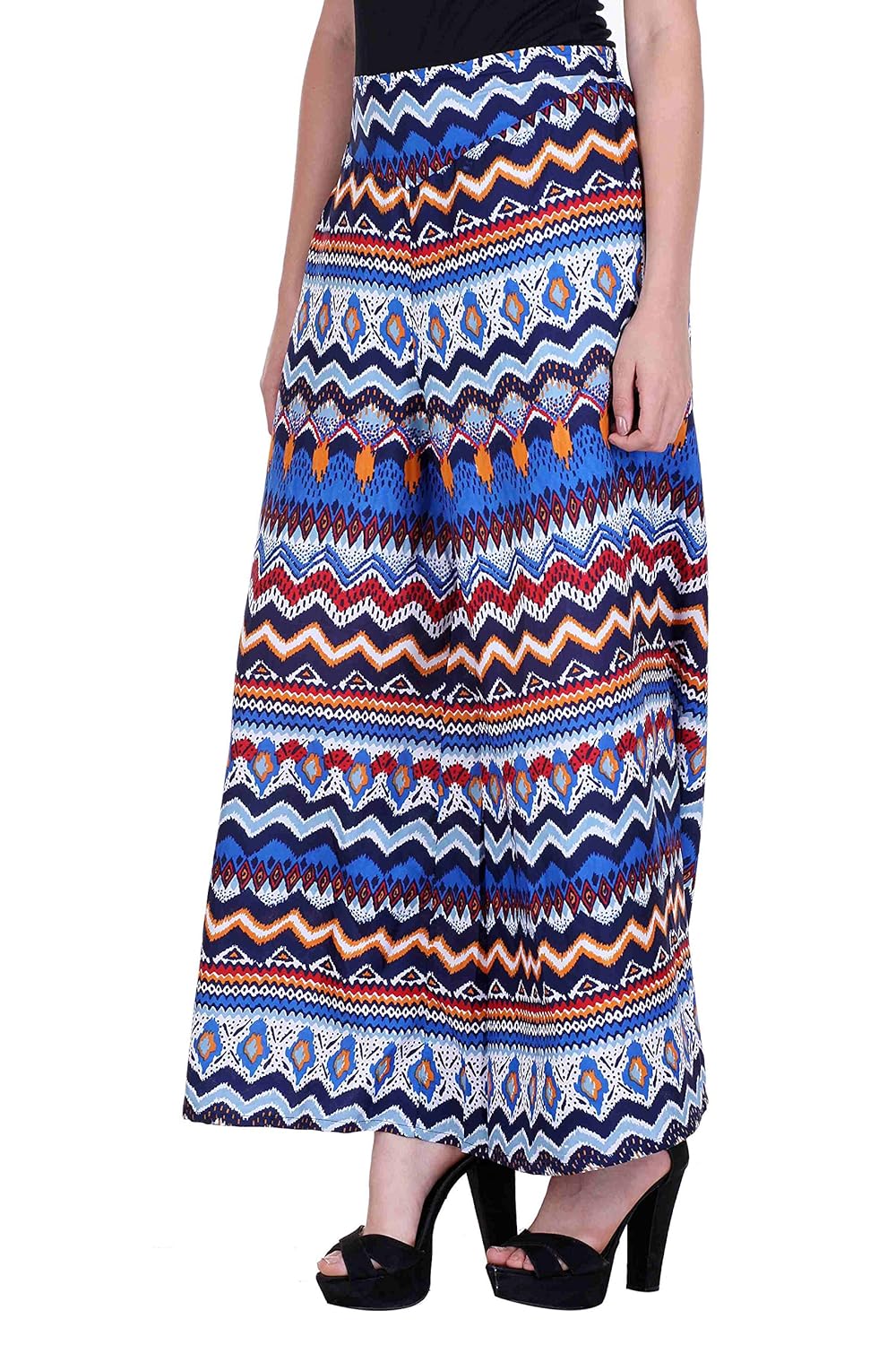 deewa multicoloured jaipuri printed palazzo