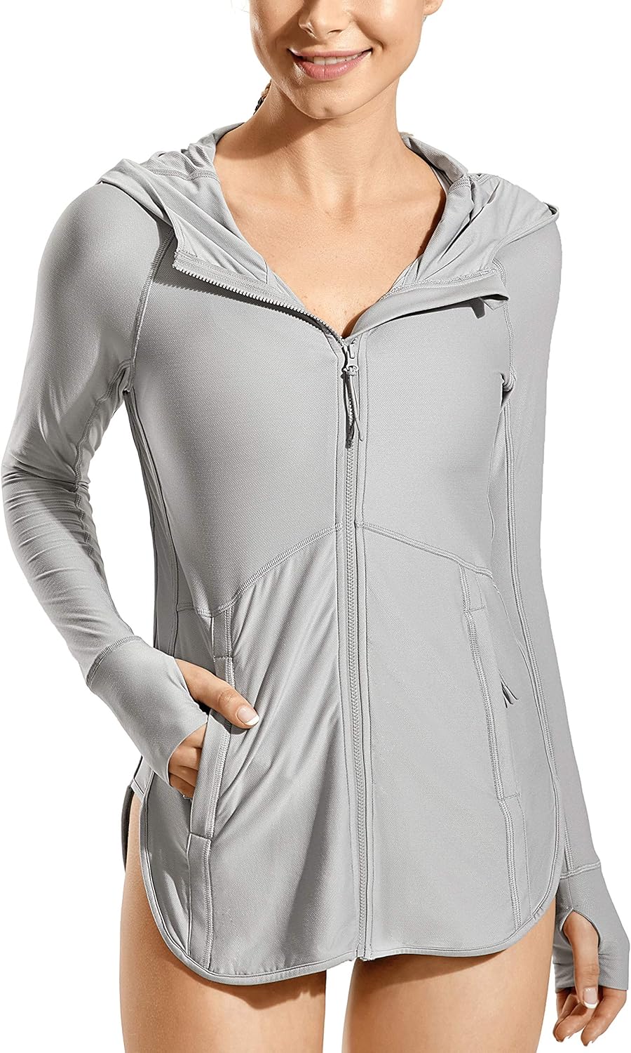 workout technical zip hoodie