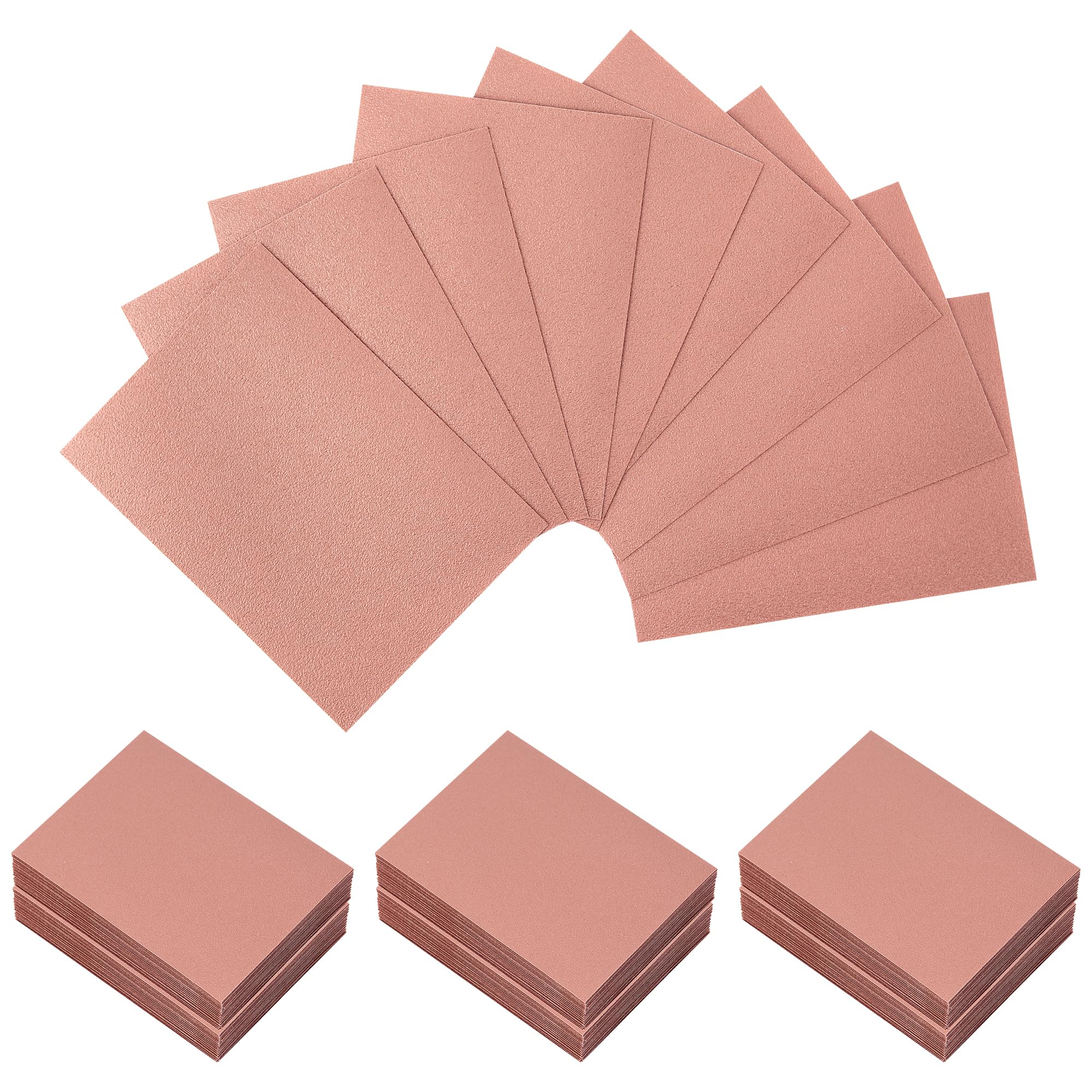 Homgaty 300 Pcs Standard Card Sleeves, Clear Deck Protectors Card Protector Sleeves Trading Card,Magic (Rose Gold)