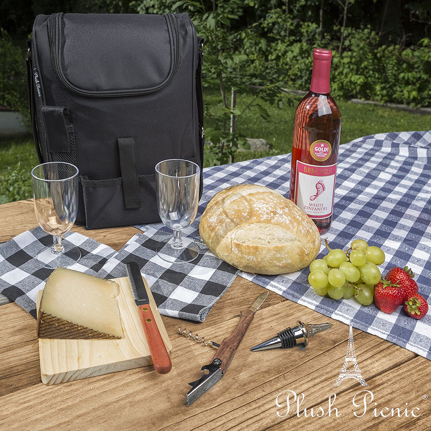 6 Insulated+Travel+Wine+Tote+Bag