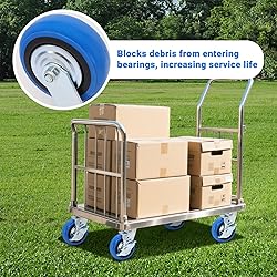 W B D WEIBIDA 6 Inch Heavy Duty Casters Set of