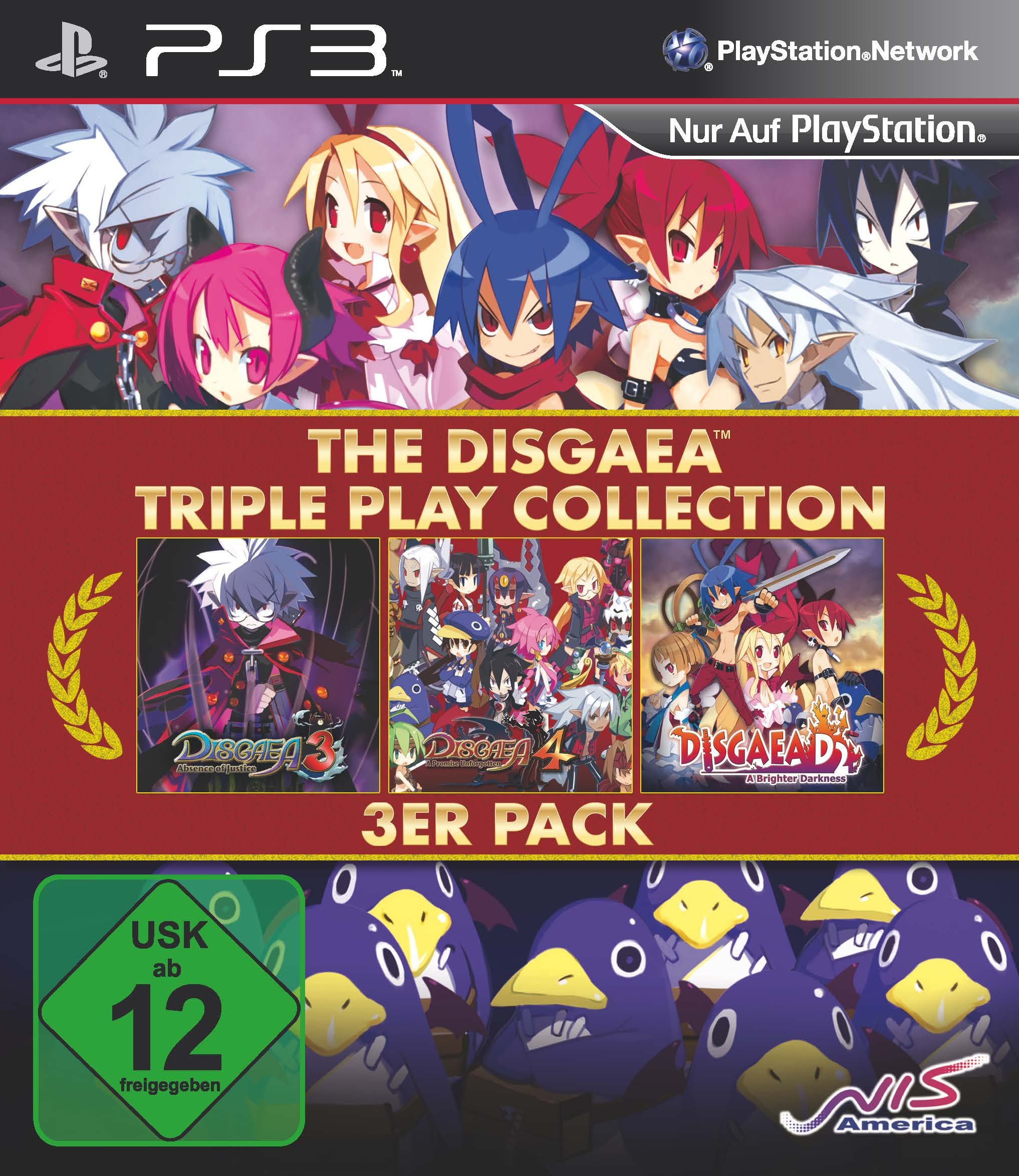 Nis America Disgaea - Triple Play Collection (Disgaea 2 : A Brither Darkness / Disgaea 3 / Disgaea 4) [Import Allemand]
