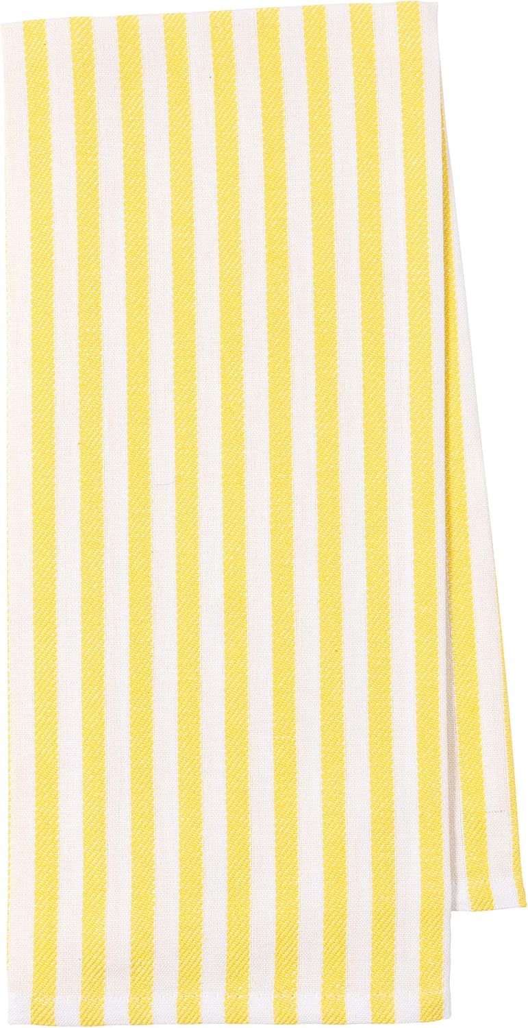 KAF Home Pantry Lemons All Over Kitchen Dish Towel Set of 4, 100-Percent Cotton, 18 x 28-inch: Home & Kitchen