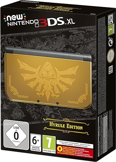 Amazon New Nintendo 3ds Xl Ll 欧州版 本体 ハイラル 限定版 Hyrule Edition 輸入版 ゲーム