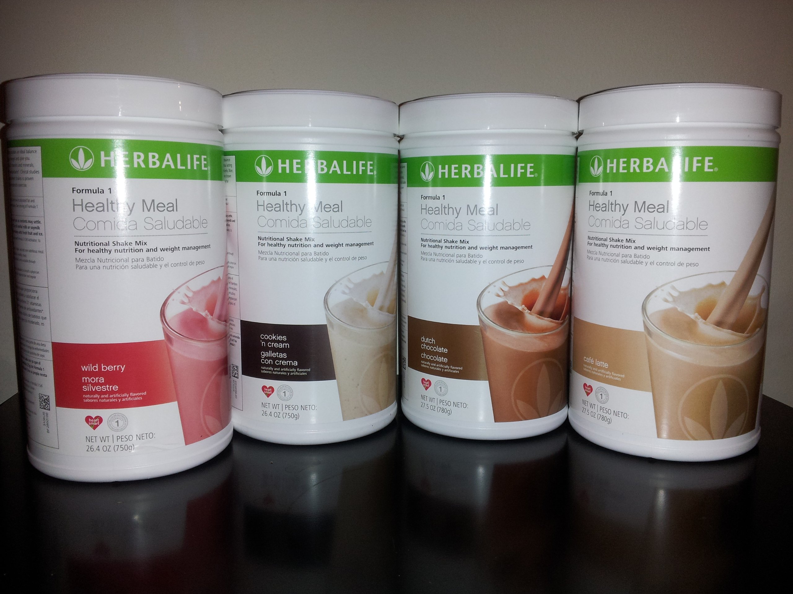 Herbalife Formula 1 Nutritional Shakes Multiple Combinations (French