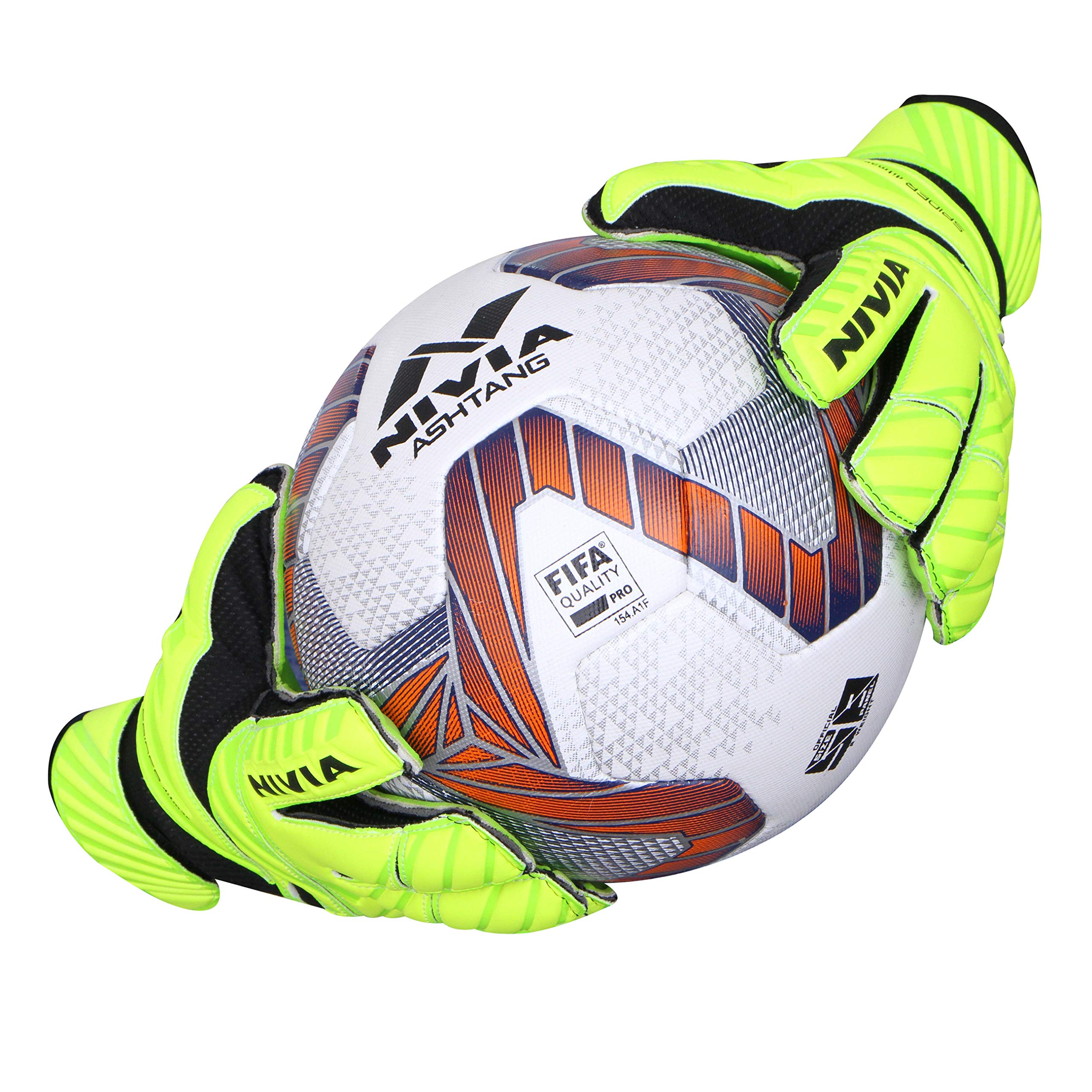 nivia ditmar spider goalkeeping gloves