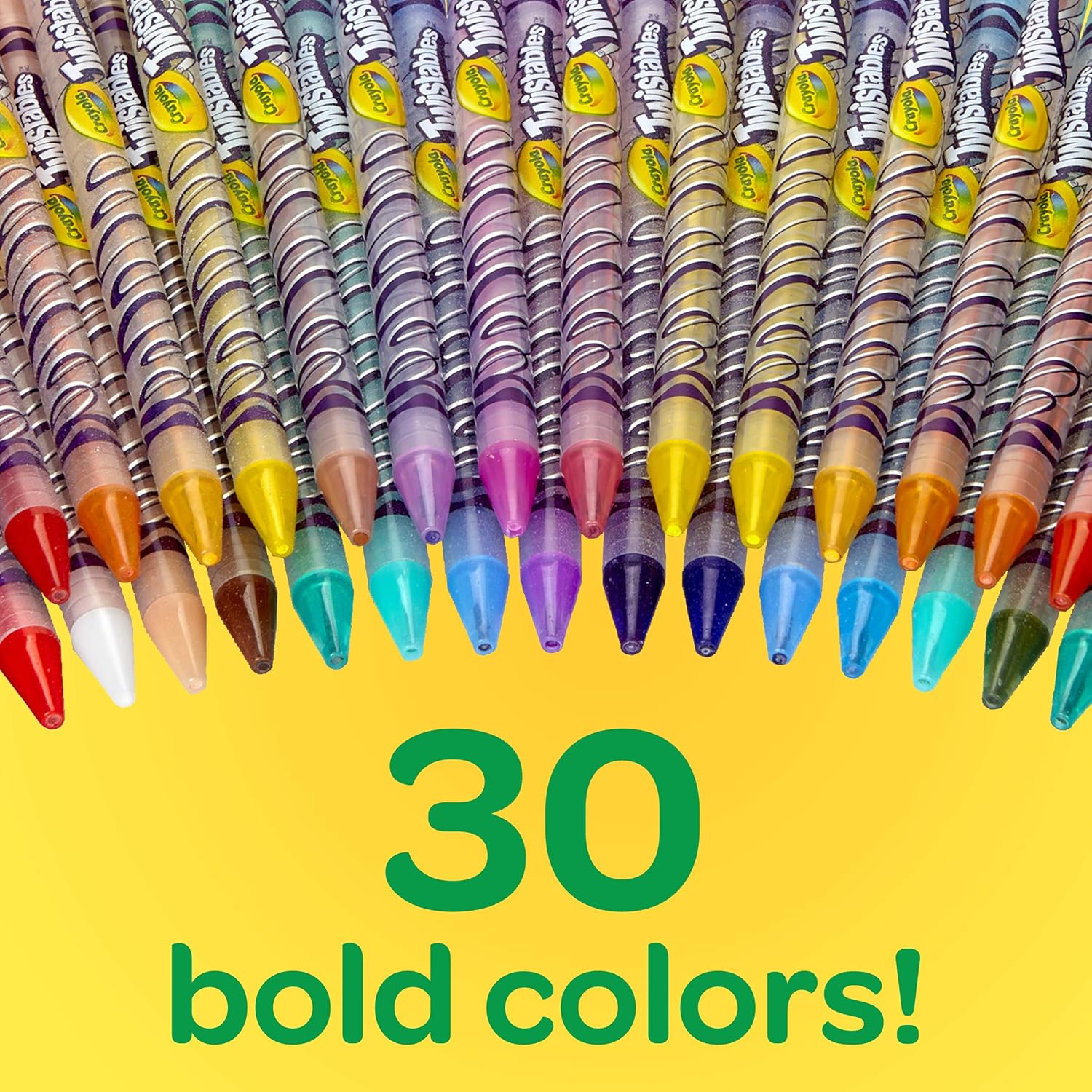 Crayola Twistables Colored Pencils, 30 Count, Assorted Colors, Gift: Toys & Games