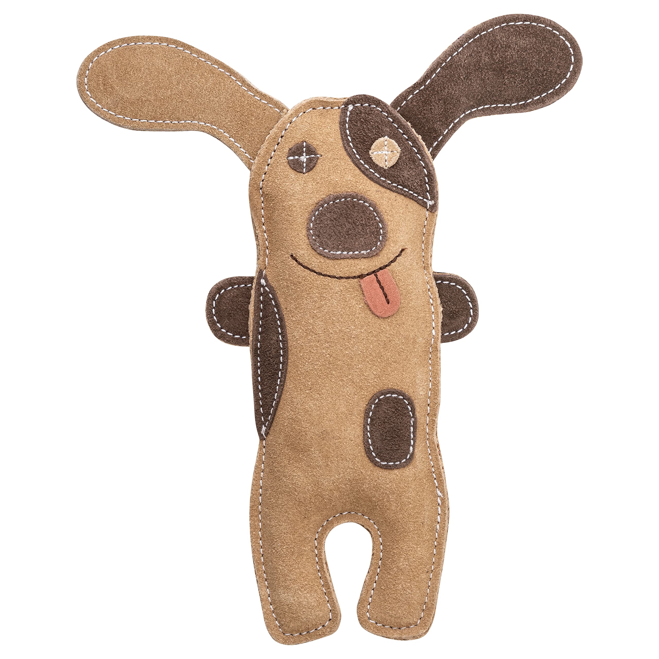 Schnüffelfreunde Dog Toy - Chew Toy Buddy - Dog - Toy for Dogs Made of Leather
