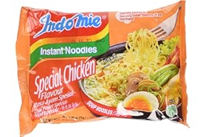 Indomie Instant Noodles Soup Special Chicken Flavor for 1 Case (30 Bags)