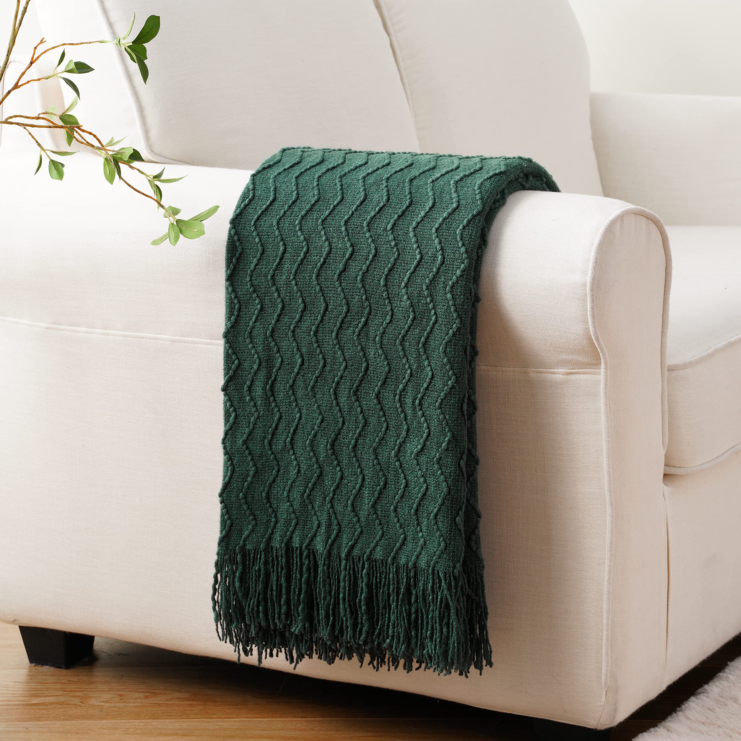 Christmas Green Throw Blanket