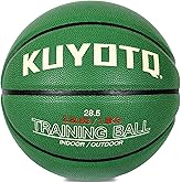 KUYOTQ 3lbs/2.2lbs Weighted Heavy Basketball 29.5/28.5" Training Size 7/6 Outdoor Basketball Equipment for Improving Ball Handling Dribbling Passing and Rebounding Skill(deflated)