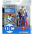 DC Heroes Unite 2020 Superman with Silver Armor 4-inch Action Figure by Spin Master