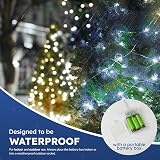Desiretech 50 LED Battery-Powered Christmas Fairy Lights 5M Copper Wire view 6