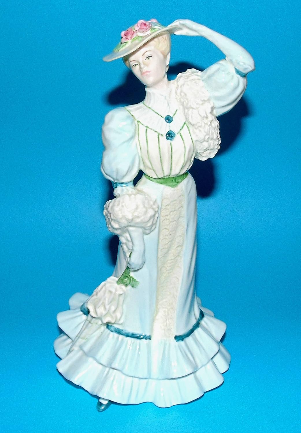 COALPORT figurine 'Beatrice at the garden party' L/E Amazon.co.uk Kitchen & Home