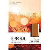 The Message Deluxe Gift Bible (Leather-Look, Brown/Saddle Tan): The Bible in Contemporary Language