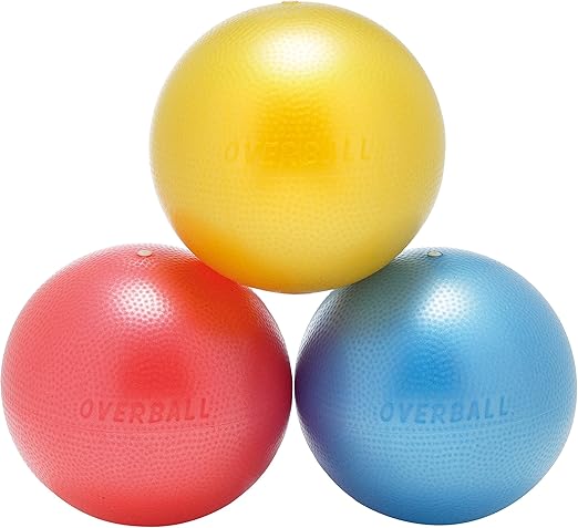 Overball - Pelota de gimnasia (25 cm), color azul: Amazon.es ...