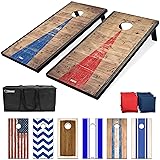 GoSports Classic Cornhole Set – Includes 8 Bean