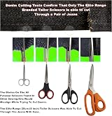 Elite Range Professional Sewing Kit Portable Case Includes Full Size Scissors view 5