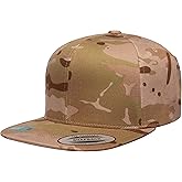 6-Panel Structured Flat Visor Classic Snapback (6089)