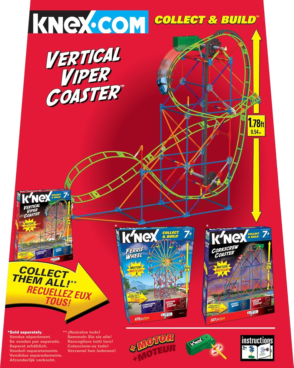 knex vertical viper coaster