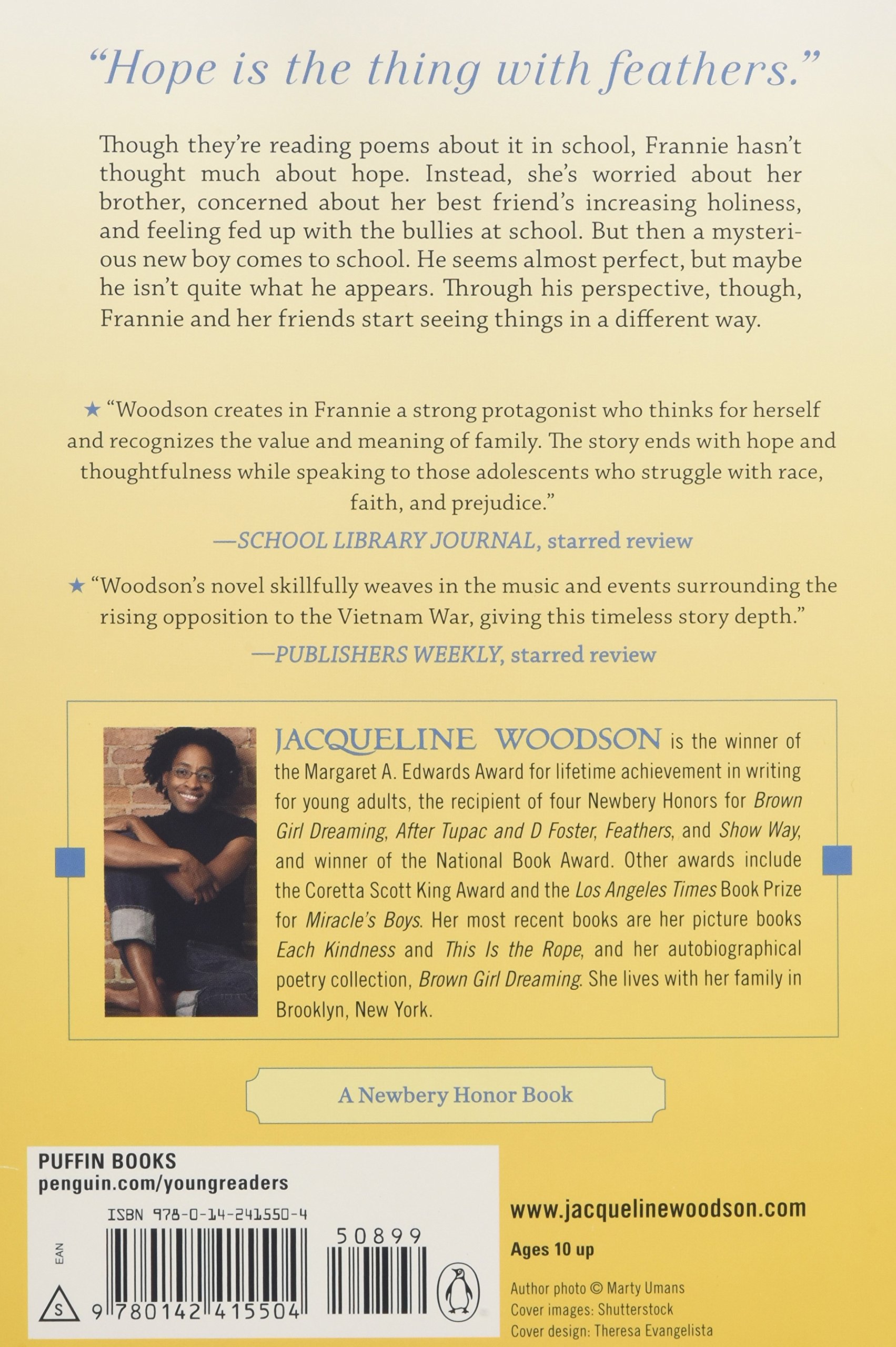 😊 Hope is the things with feathers. “Hope” is the Thing with Feathers