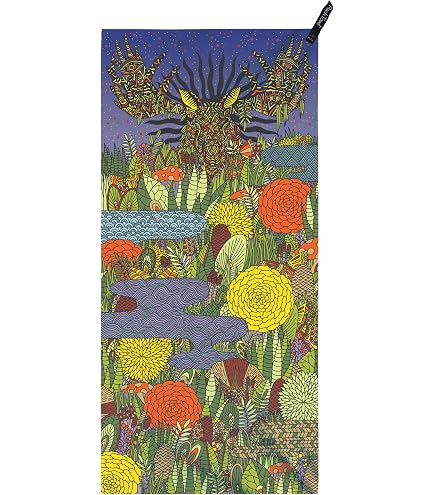 Serviette De Voyage PackTowl En Microfibre - Ultra Légère, Séchage Rapide, Motif Orque - Pour Camping, Rando, Gym