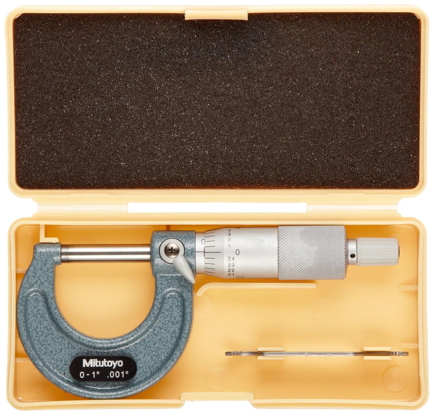 Mitutoyo MIT103-177 Micrometer, 0"-1" Range - Image 3