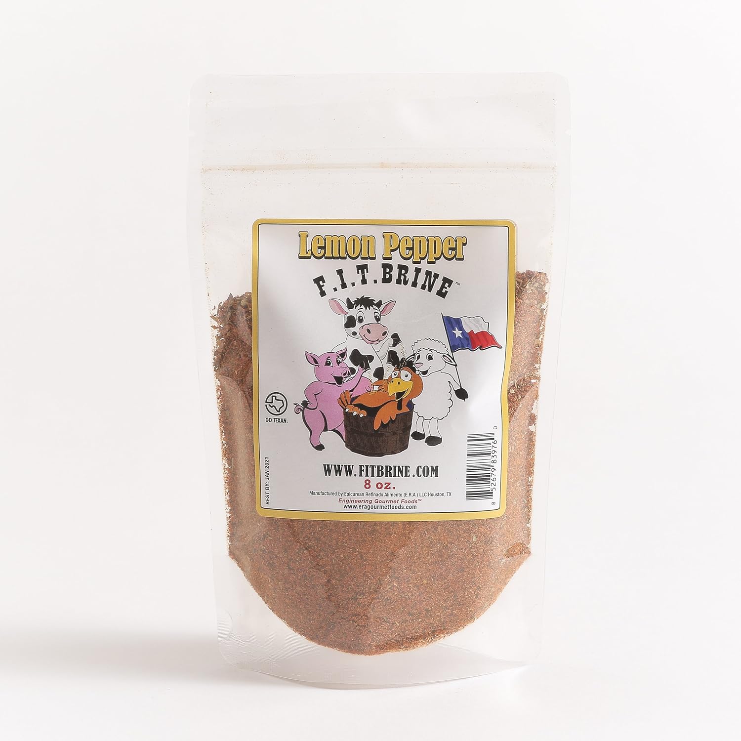 FIT Brine Lemon Pepper (8oz)