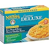 Annie's Gluten Free Macaroni and Cheese, Rice Pasta & Extra Cheesy Cheddar Sauce Mac and Cheese, 11 oz Box (Pack of 6)