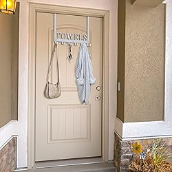 Over The Door Hooks, Towel Rack for Bathroom, Door