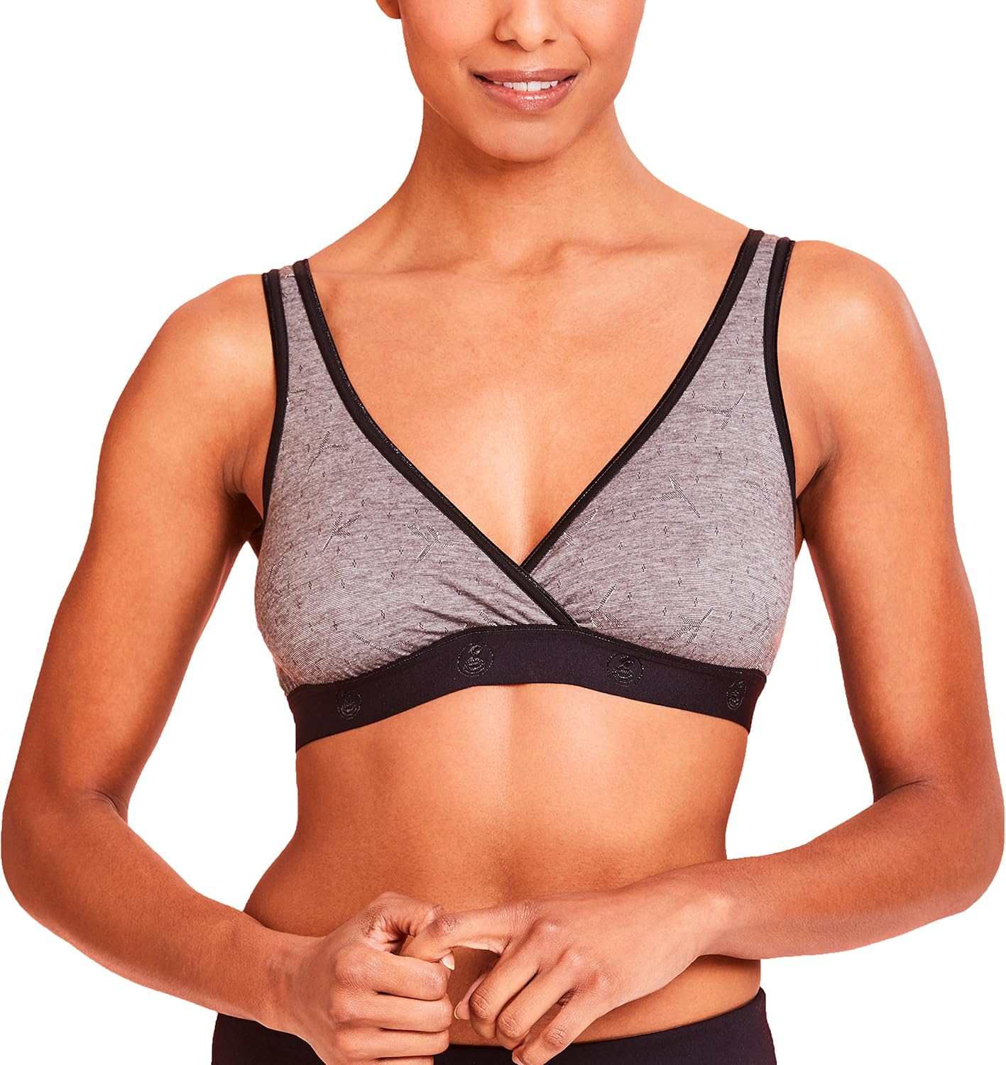 La Leche League Sleep Nursing & Maternity Bra, Black Jacquard, 2XL at  Women’s Clothing store: Nursing Bras