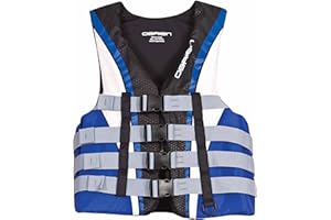 Obrien Men's 4 Buckle Nylon Pro Vest
