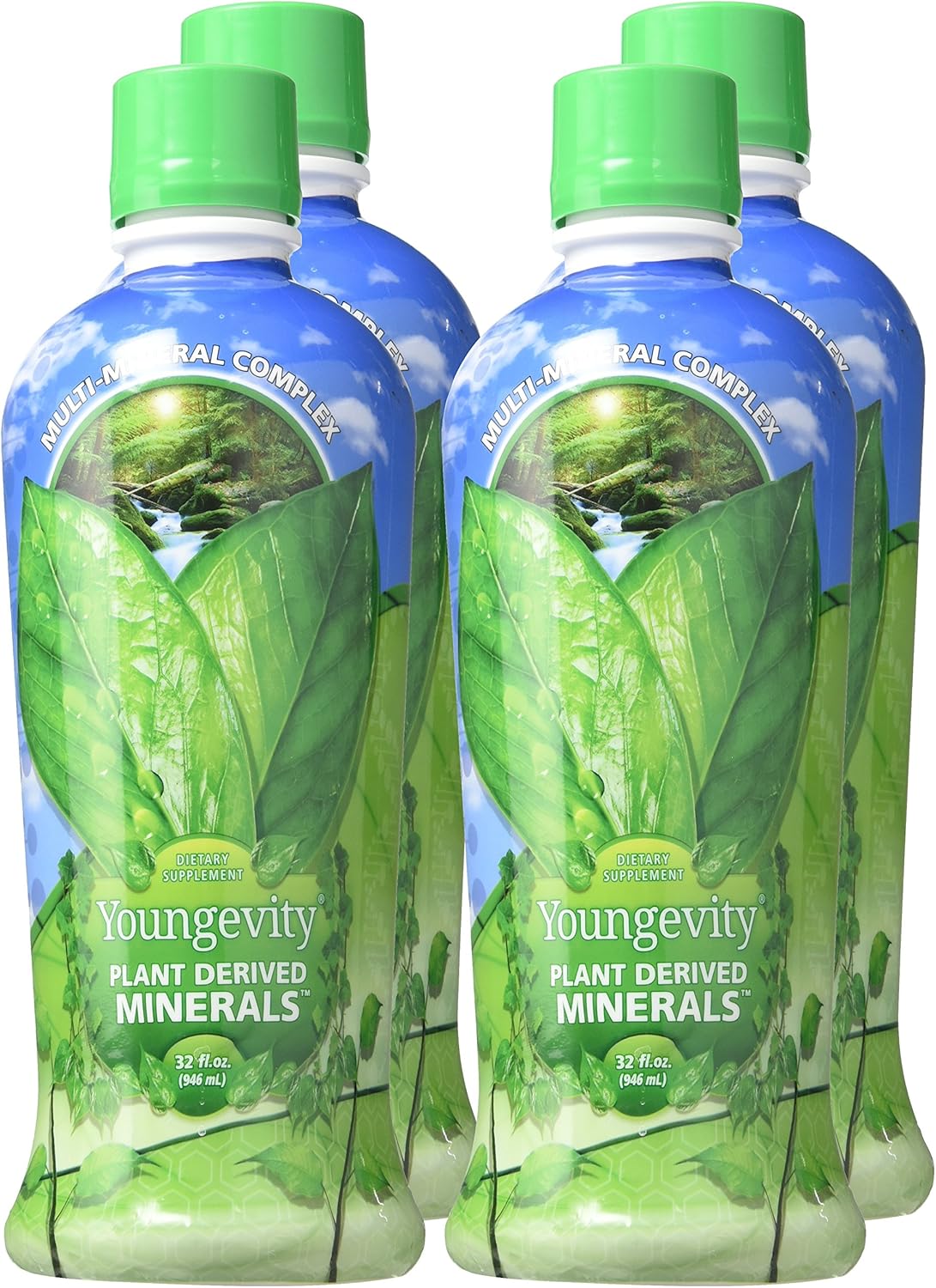MAJESTIC EARTH PLANT DERIVED MINERALS - 32 FL OZ, 4 Pack: Health & Personal Care