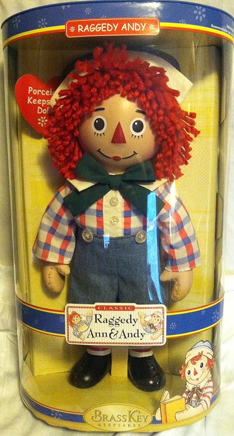 brass key raggedy ann andy dolls
