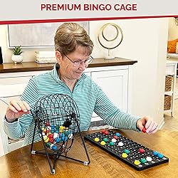 MR CHIPS 11" (Inch) Tall Professional Bingo Set