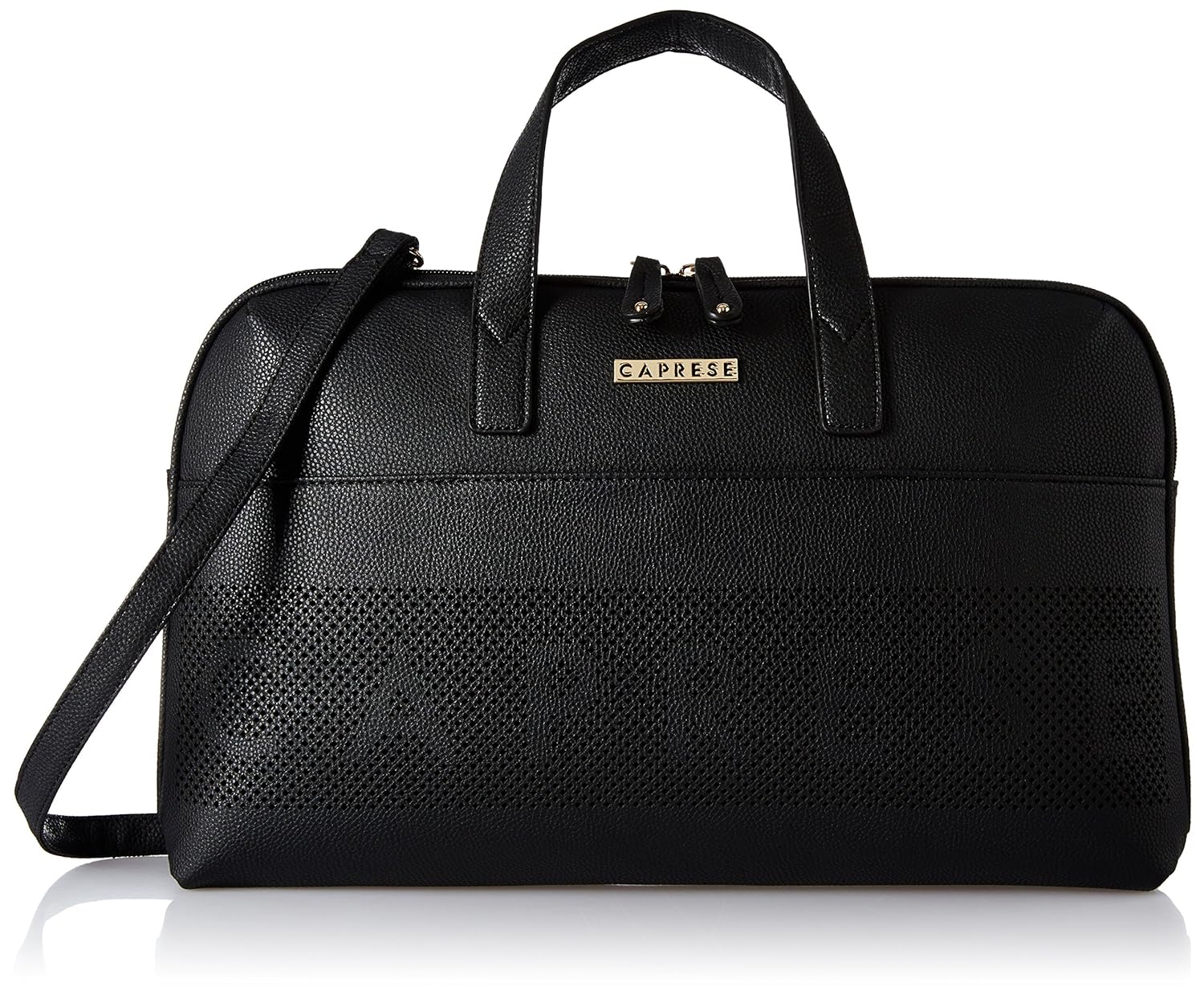 caprese heidi women's satchel (black)