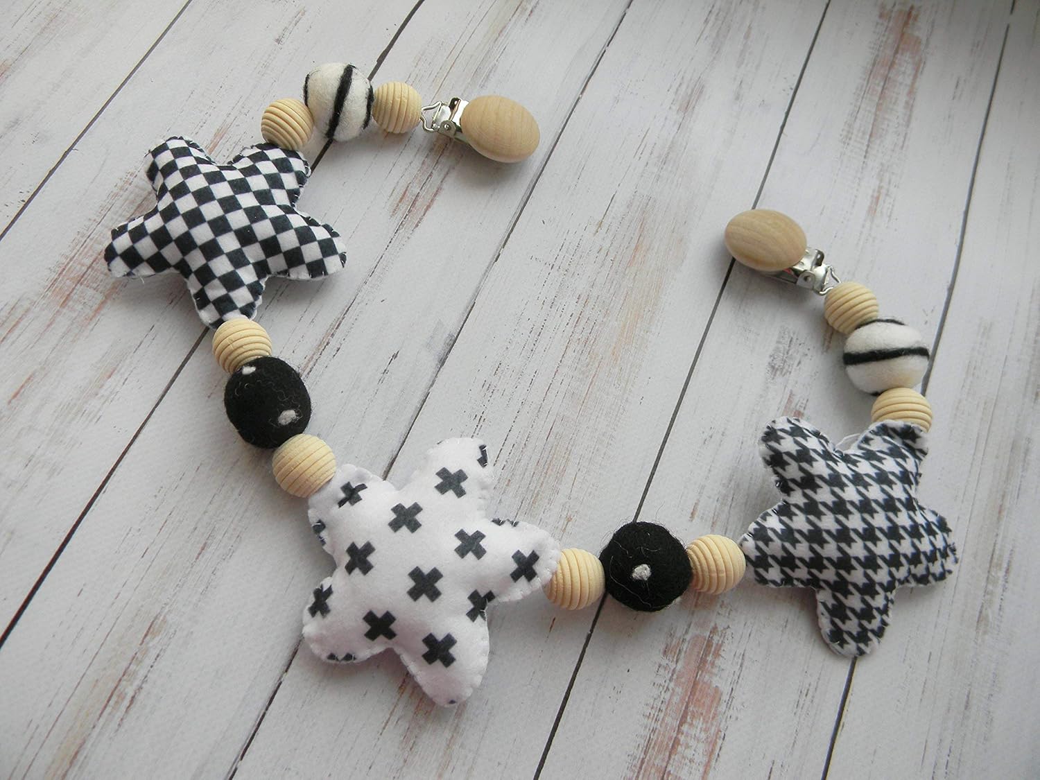 monochrome stroller toy