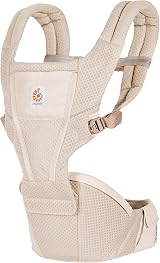 Ergobaby Alta Hip Seat Baby Carrier with Seat 4 Months Plus SoftFlex Mesh