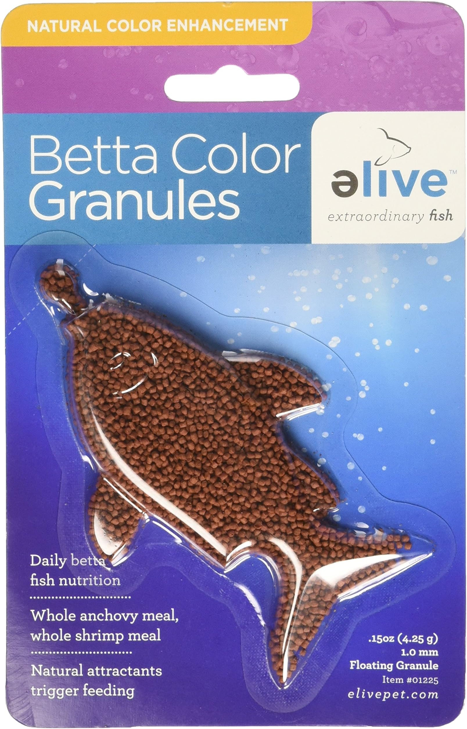 Elive Betta Food Carded (1 Pack), 15 oz