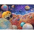 Cross & Glory | 1000 Piece Jigsaw Puzzles for Adults | Galaxy Quest | Symphony of The Cosmos | Solar System Space Art | 2mm T