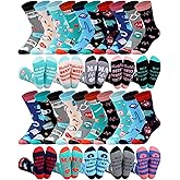 Hercicy 20 Pairs Novelty Medical Assistant Socks Bulk for Women Funny Cotton Crew Socks Nursing Week Gifts for Medical Doctor Dental Assissants