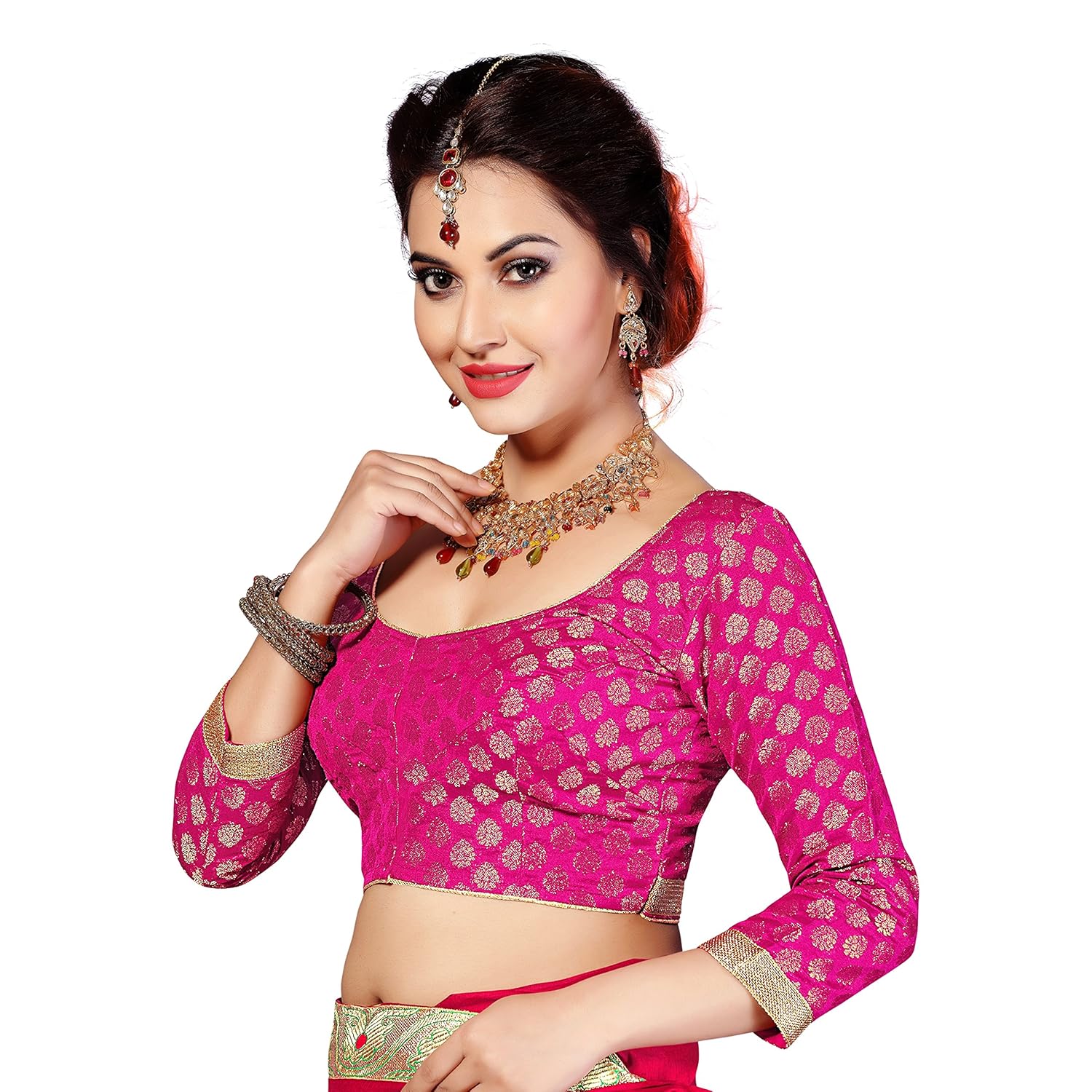 studio shringaar brocade blouse