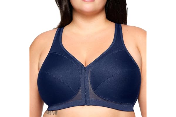 Glamorise Womens MagicLift Posture Back Bra Wirefree #1265