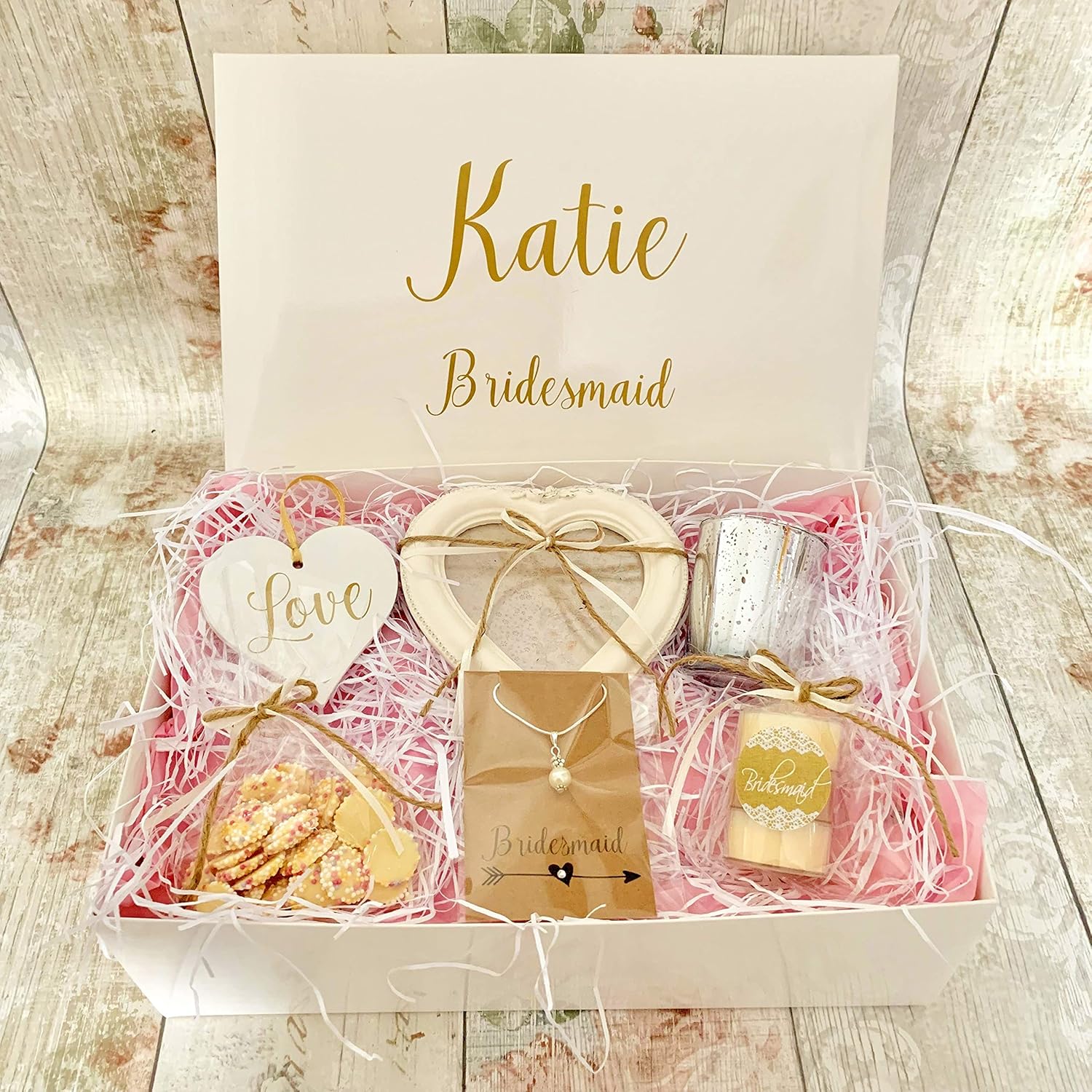 Personalised Bridesmaid Gift Box Hamper Thank You Shabby Chic Wedding Other Gift Party Supplies Home Garden Personalised Bridesmaid Gift Box Hamper Thank You Shabby Chic Wedding Other Gift Party Supplies Home Garden
