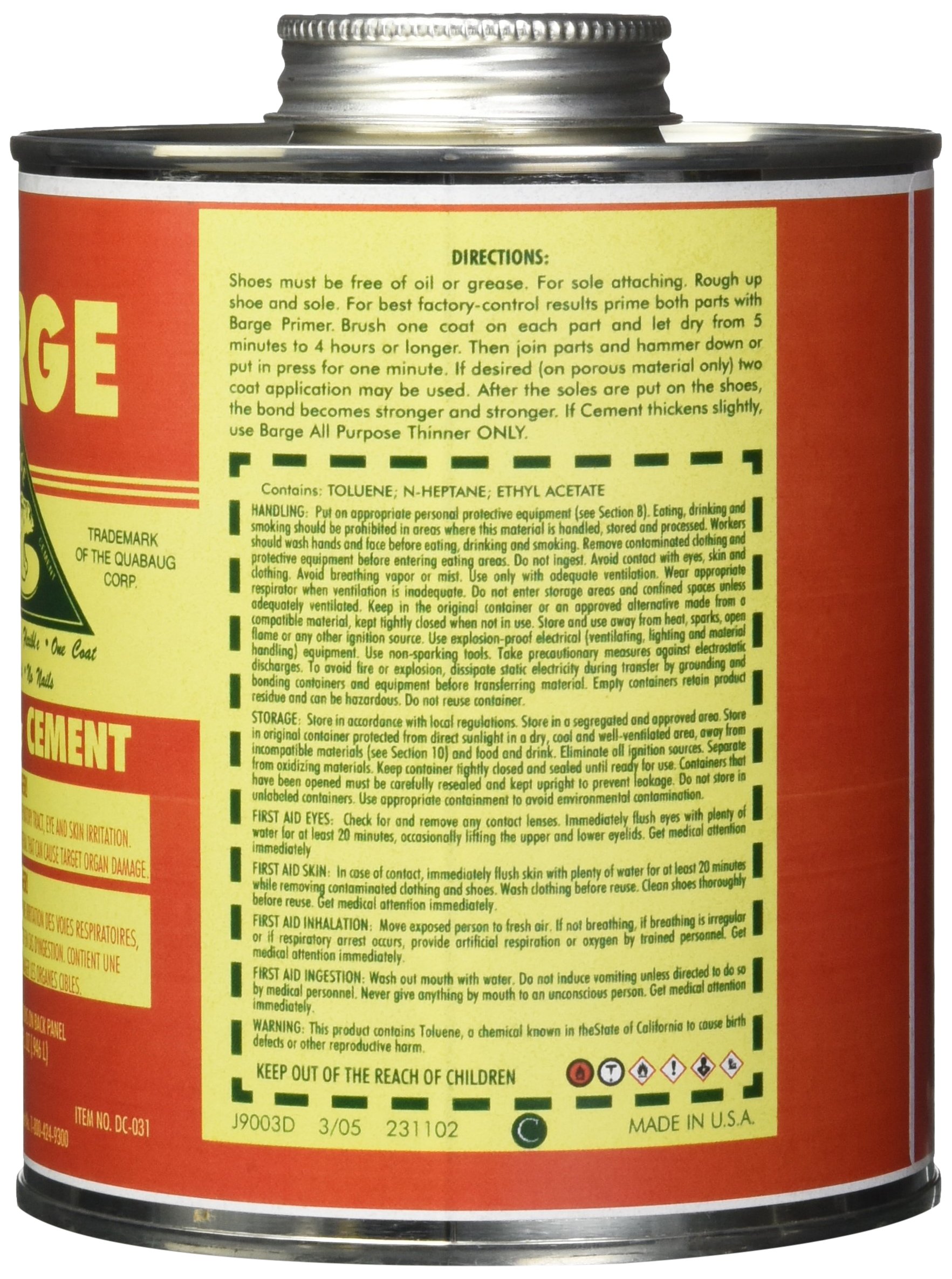 Barge All Purpose Cement ExerciseN