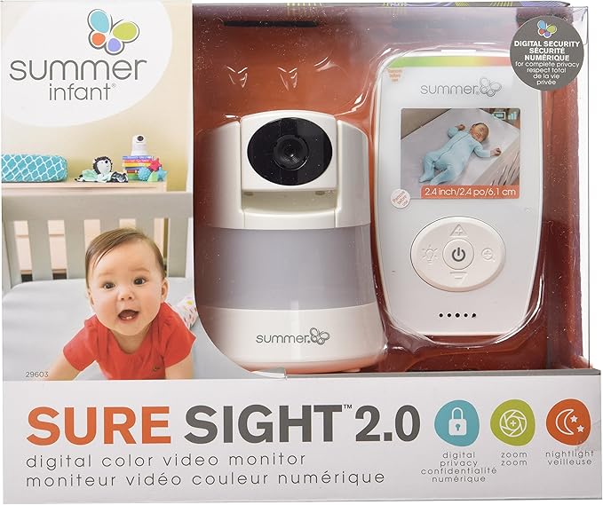 summer infant sure sight 2.0 digital video monitor
