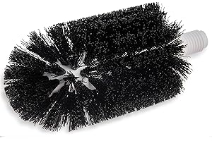 Carlisle 4014600 Flo-Pac Floor Drain Brush, Polypropylene Bristles, 3" Bristle Diameter, 5-1/2" Brush Length (Pack of 6)