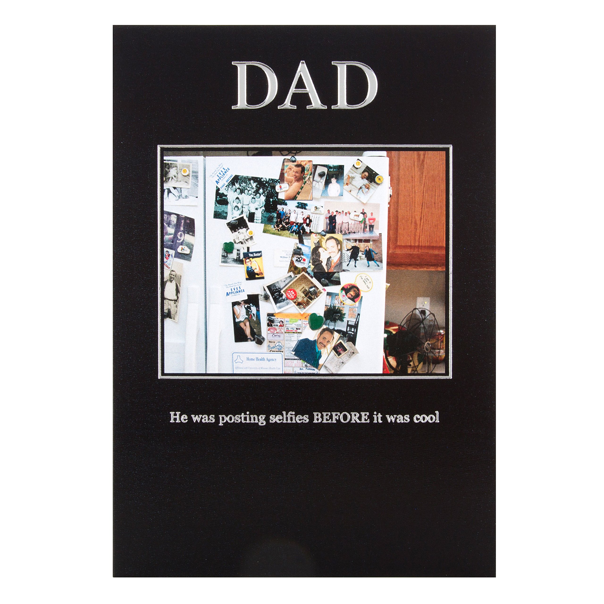 Hallmark Dad Father's Day Card 'Posting Selfies' - Medium